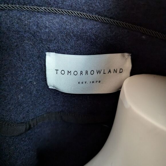 Tomorrowland Japan Wool Jacket Women’s S/M – Minimalist Quiet Luxury Rare Find - Picture 7 of 10